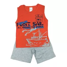 Conjunto Infantil Masculino Hrradinho Capitain