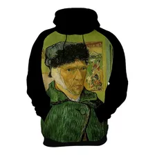 Blusa Moletom Casaco Frio Van Gogh Auto Retrato Pintura Art