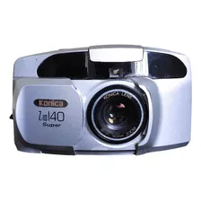 Câmera Fotográfica Konica Z-up140 Super Coleção Antiga 