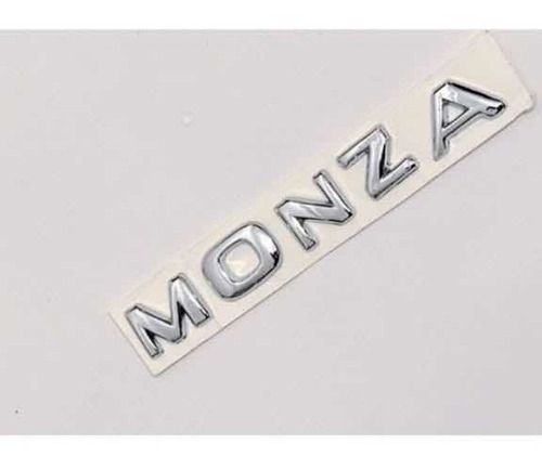 Emblema Letra Monza Chevy Chevrolet Foto 2