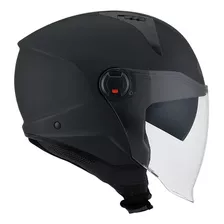 Capacete Kyt D-city Plain Preto Fosco