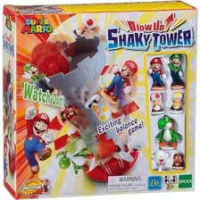 Epoch Games Super Mario Explodir! Shaky Tower Balancing Game