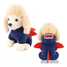 Roupa De Cachorro Pet Fantasia Tubarão Raças Médias