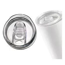 Tapa 20 Oz Para Vasos Skinny Acero Inox Seguro Deslizable 