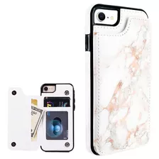 Funda Para iPhone 6s/6, Estampe Marmol/blanca Y Rosa