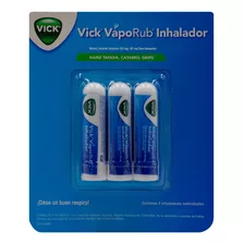 Vick Vaporub Inhalador 3 Piezas P&g