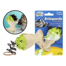 Brinquedo Para Gato Interativo Peixe Com Guizo Western Pet