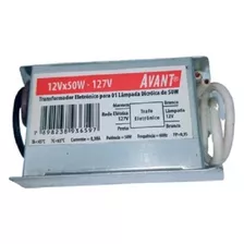 Transformador 127v 12v 50w Dimerizavel 1 A 50w Para Lâmpadas