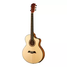 Guitarra Woodsoul Atlas40 Slim Eq Abeto/nogal/caoba/techwood
