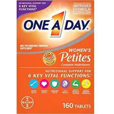 Multivitamnico Completo One-a-day Women's Petites, 160 Unid