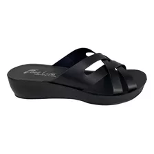 Tamanco Anabela Feminino Conforto Feet Life 2050