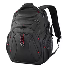 Kroser Mochila De Viaje Para Laptop De 17.3- Color Negro