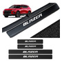 Sticker Cubre Estribos Fibra Carbon Para Chevrolet Equinox