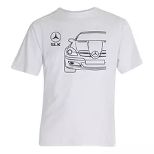 Remera Fierrera Mercedes Benz Slk Algodon Blanca