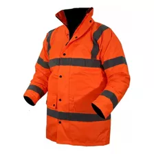 Campera De Trabajo Térmica Protección Lluvia Y Reflectivos 