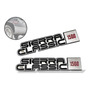 Par Emblemas Laterales Sierra Gmc 1500 Cromados 1988-1999 