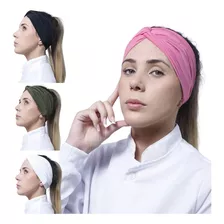 Faixa De Cabelo Turbante Feminina - Headband Profissional