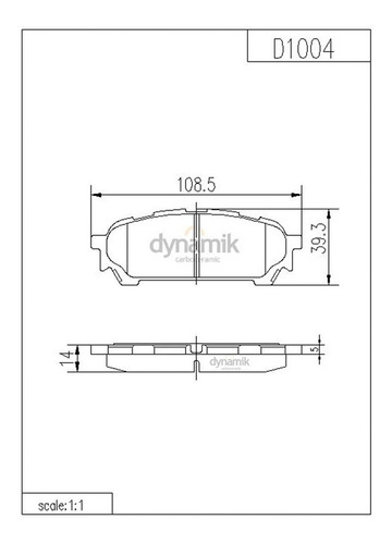 Balatas Ceramicas Tra Subaru Impreza H4 2.5l 04/07 Dynamik Foto 2