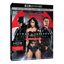 Batman V Superman 4k Ultra Hd + Blu-ray Ultimate Edition