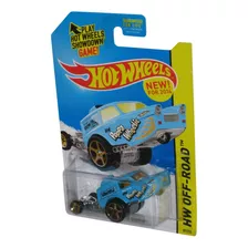 Hot Wheels Hw Off-road (2014) Blue Poppa Wheelie Toy Car 