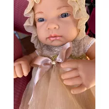 Bebé Niña Muñeca Realista Detalles Excelente Goma 100%