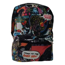 Mochila Star Wars Escolar Para Niños Moderna Gran Capacidad