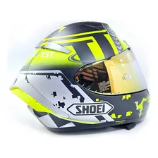 Capacete Shoei X-spirit 3 X14 Ttman Island Full Race Amarelo