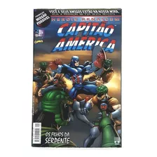 Hq Gibi - Heróis Renascem - Capitão América N° 9 - Ed. Abril - 1999