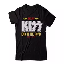 Camiseta Personalizada Kiss End Of The Road 