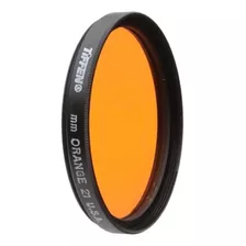 Filtro De Camara Tiffen 52mm Naranja 21 Para Imagenes Byn