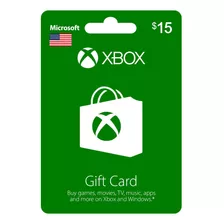 Xbox Gift Card 15 Dlls