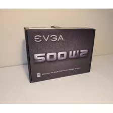 Fuente Gamer Evga 500 W2 - 80 Plus Certified Power Supply