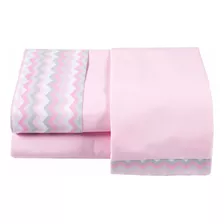 Lençol De Berço Americano 3pçs 100% Algodão Estampas Menina Cor Holly Rosa Desenho Do Tecido Estampados