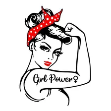 Vinilo De Pared Girl Power We Can Do It Style Decal