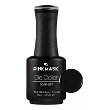 Pink Mask Esmalte Para Uñas En Gel Semipermanente Back In Black
