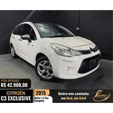 Citroën C3 2015 1.5 Exclusive Flex 5p