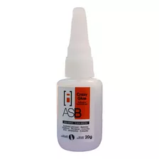 Super Glue Cianocrilato Asb 20g Tapa Antisecado