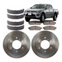 Mitsubishi L200 2007-2020 Balatas Traseras + Pastillas Del Mitsubishi L200