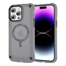 Funda Para iPhone Compatible Con Magsafe Uso Rudo Magnética