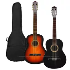 Guitarra Acustica Con Cuerdas De Nylon Funda Acolchada Combo