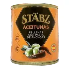 Aceituna Stabz (origen Español ) X200gr Rellena Con Anchoas