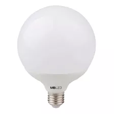 Kit 6 Lâmpadas Led Globo 20w Bivolt Mbled Branca Fria 6500k