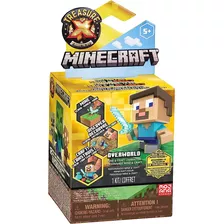 Cubo De Tesoro Minecraft Overworld Figuras Sand Or Doze