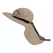 Indispensable Sombrero De Safari Con Regulador,fácil Lavado 
