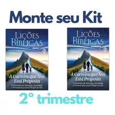 Kit Lições Bíblicas Adulto - 13 Aluno + 1 Professor 2º Tr.