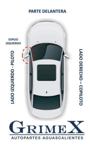 Espejo Nissan Urvan 2000-00-01-2001 Manual Corrugado Foto 5