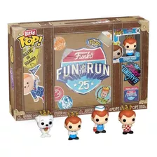4 Mini Figura Bitty Pop! Freddy Funko 4pc Con Case Apilable