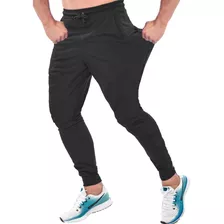 Calça Moletom Masculina Jogger Lycra Moletinho Elastano