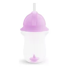 Vaso Entrenador Munchkin Pitillo Y Pesa Morado