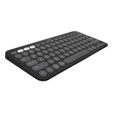 Teclado Bluetooth Logitech Pebble Keys 2 K380s Grafito Idioma Español